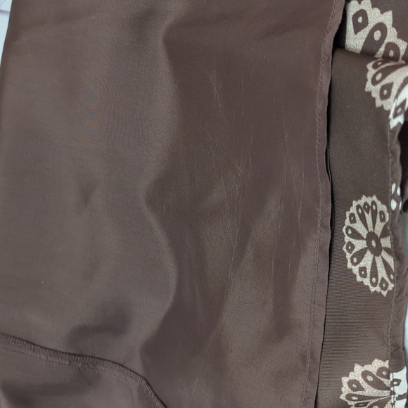 Silk flowy skirt, size 11/12 , fully lined - Picture 4 of 5